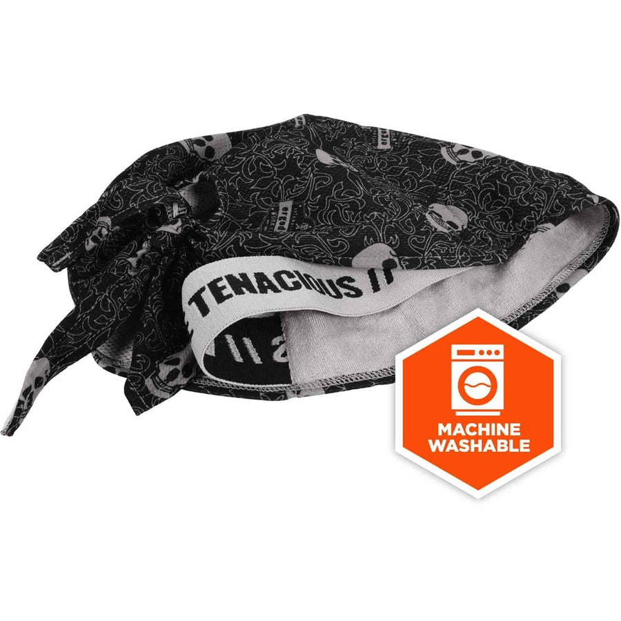 Ergodyne Chill-Its 6615 High-Performance Bandana Do Rag, Multi, Fabric, 6 per Carton
