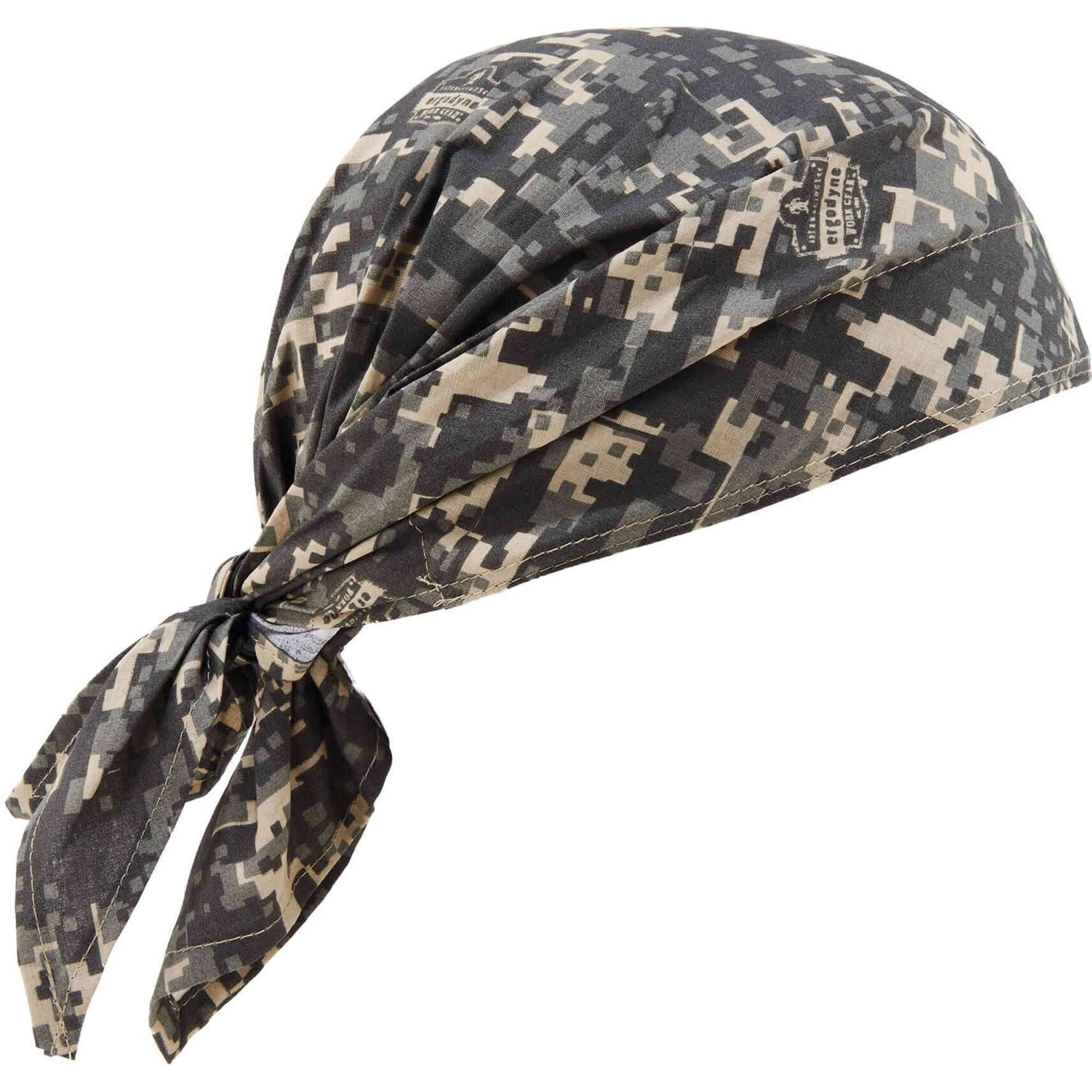Ergodyne 6710 Evaporative Cooling Hat - Camo - Acrylic, Polymer