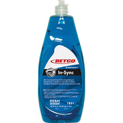 Betco Simplicity In-Sync Dishwashing Liquid - Concentrate - 38 fl oz (1.2 quart) - Fresh Ozonic Scent - Film-free, Rinse-free, Streak-free - Blue Bottle - 1 Each
