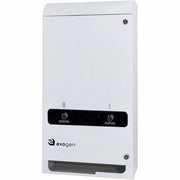 Hospeco Evogen EV3 No-Touch Menstrual Care Dual Vendor (EVNT3) - White - Metal - 1 Each