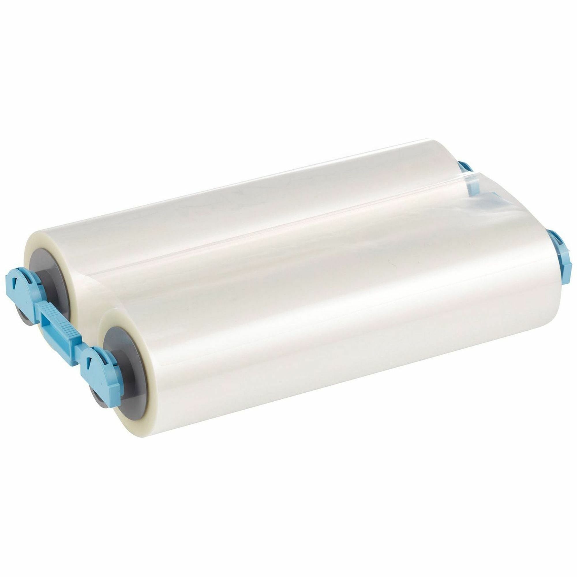GBC Foton 30 Film Refill - Laminating Pouch/Sheet Size: 11.50" Width x 185 ft Length x 3 mil Thickness - Glossy - for Laminator - Refillable - 1 Each