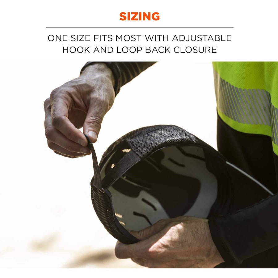 Ergodyne 8946 Standard Baseball Cap, Navy, One Size, Reflective, Adjustable, Breathable, Lightweight, Comfortable, Machine Washable, Hook & Loop Closure, Mesh Back, 1 Each