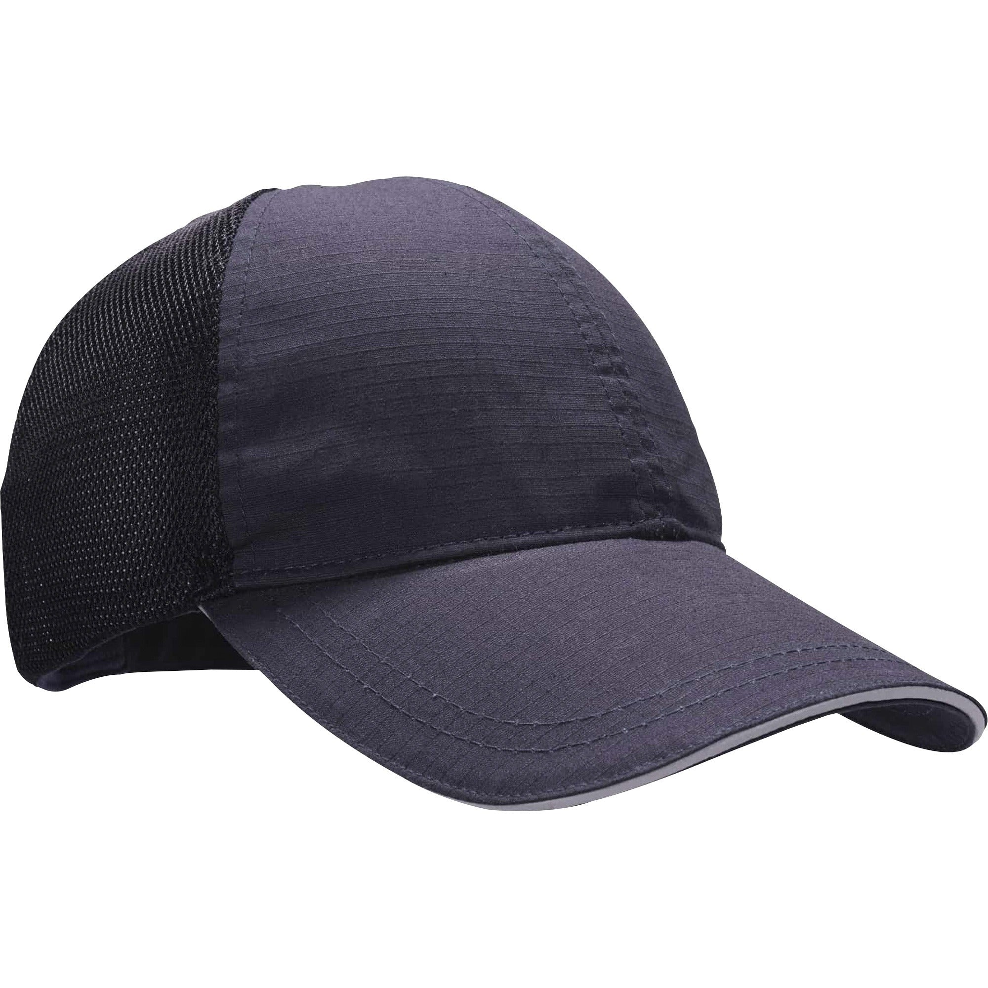Ergodyne 8946 Standard Baseball Cap, Navy, One Size, Reflective, Adjustable, Breathable, Lightweight, Comfortable, Machine Washable, Hook & Loop Closure, Mesh Back, 1 Each