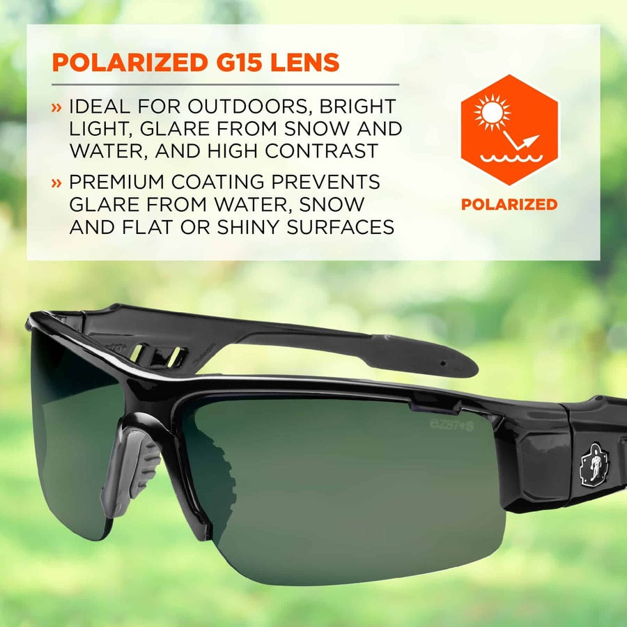 Ergodyne Dagr PZ G15 Lens Safety Glasses