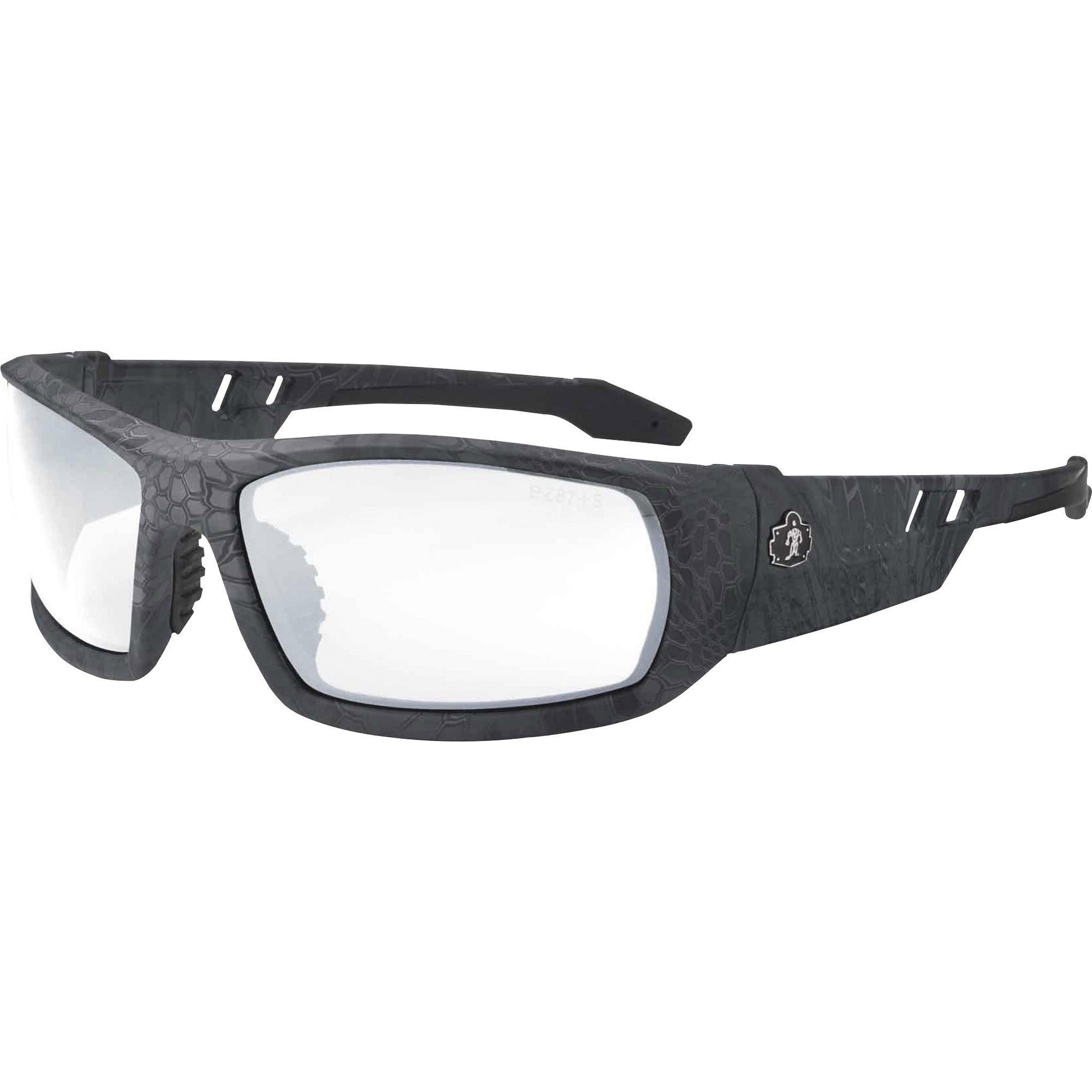 Ergodyne Odin AF Clear Safety Glasses, Kryptek Typhon Frame, Anti-Fog, Scratch Resistant, Impact Resistant, Comfortable, 1 Each