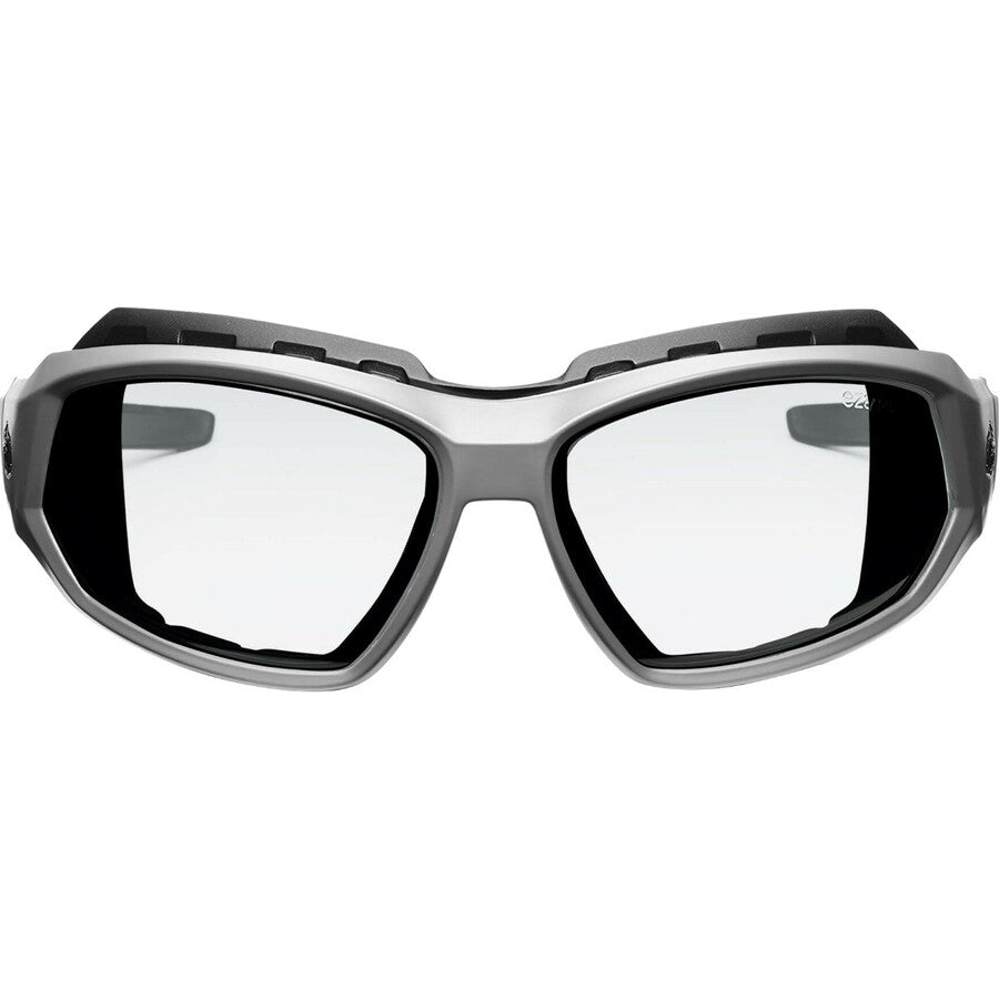 Ergodyne Loki AF Clear Safety Glasses - Matte Gray Frame/Clear Lens