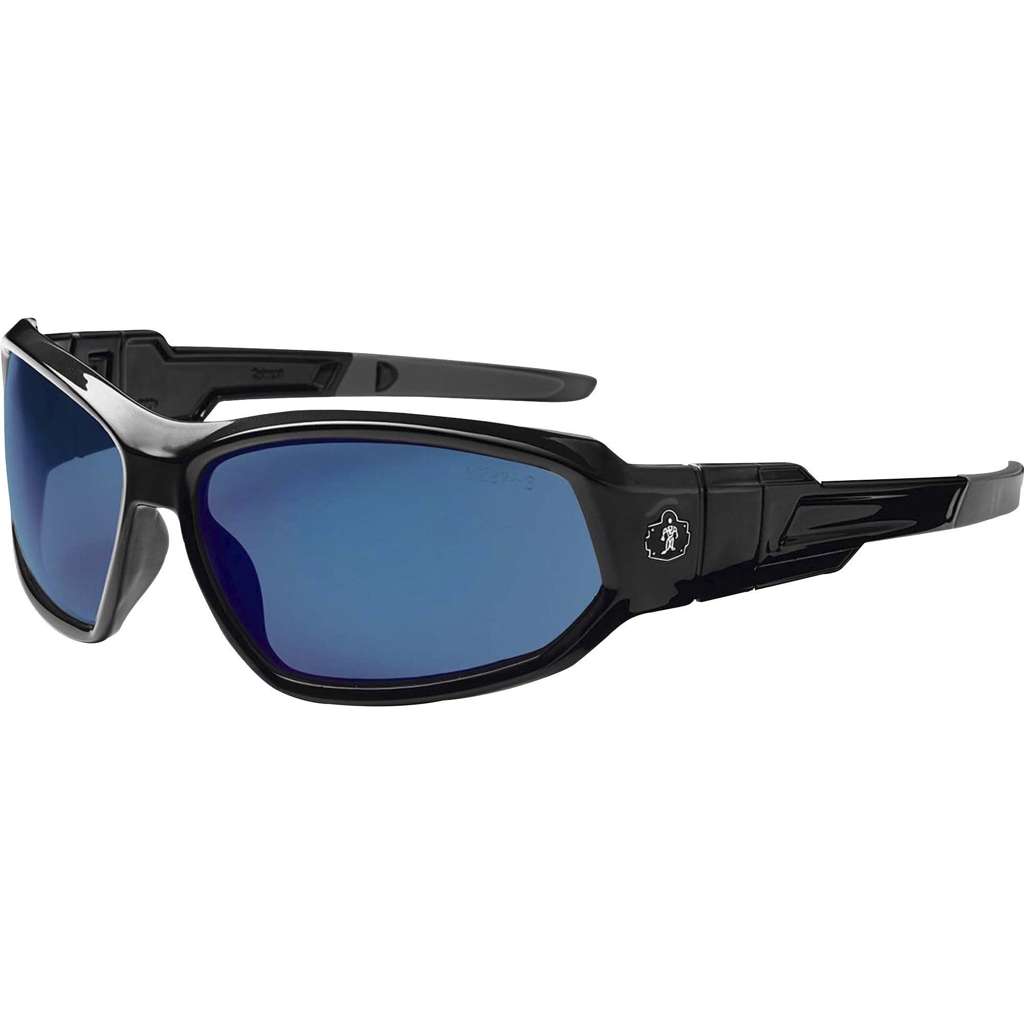 Black Frame/Blue Mirror Lens