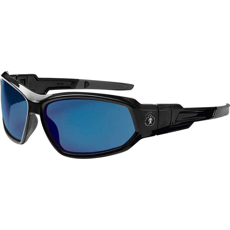 Black Frame/Blue Mirror Lens