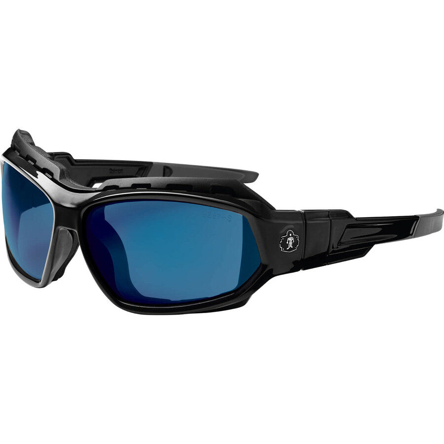 Black Frame/Blue Mirror Lens