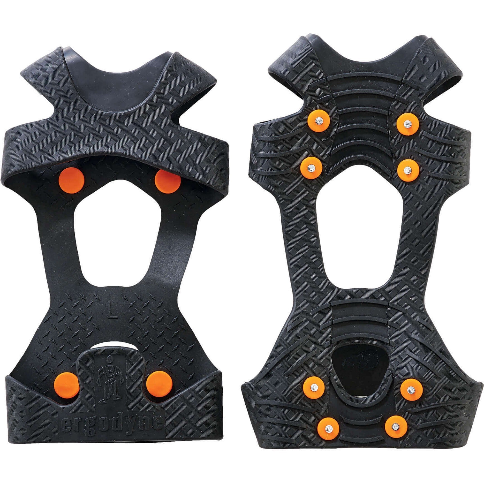 for Shoe, Boot - Carbon Steel, Rubber - Black