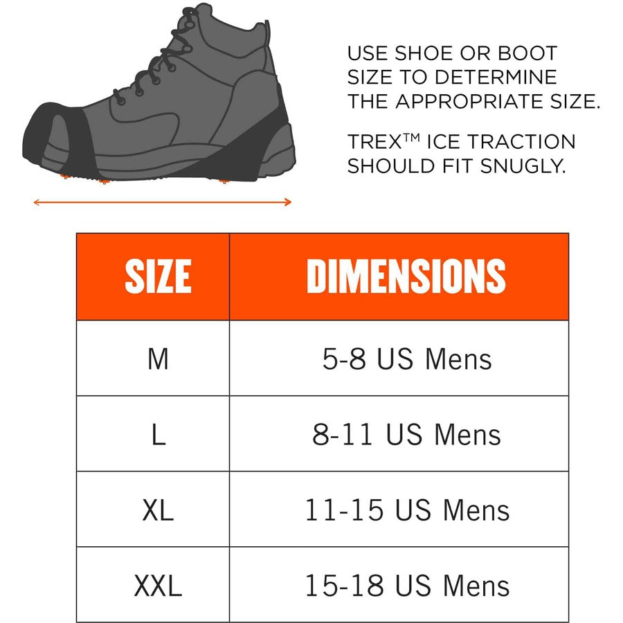 for Shoe, Boot - Carbon Steel, Rubber - Black