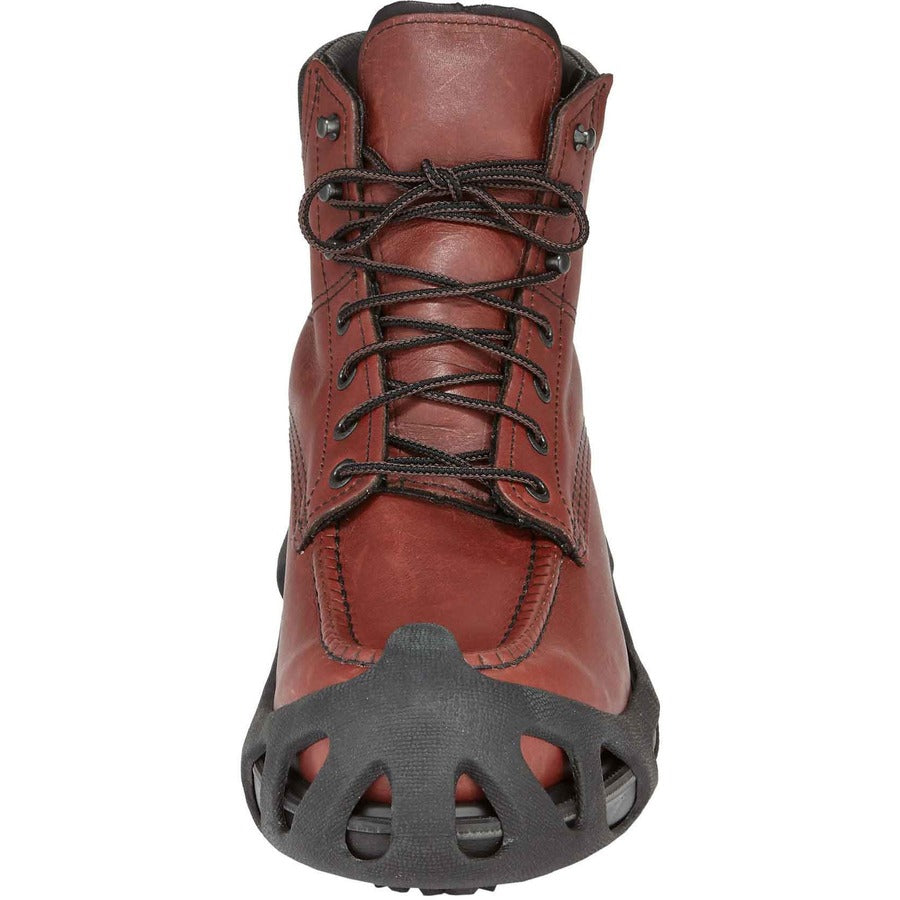 Ergodyne 6304 Step-in Ice Cleats, Black, Carbon Steel & Rubber, Size Small, Fits Men's 5-7, Pack of 2 Pairs