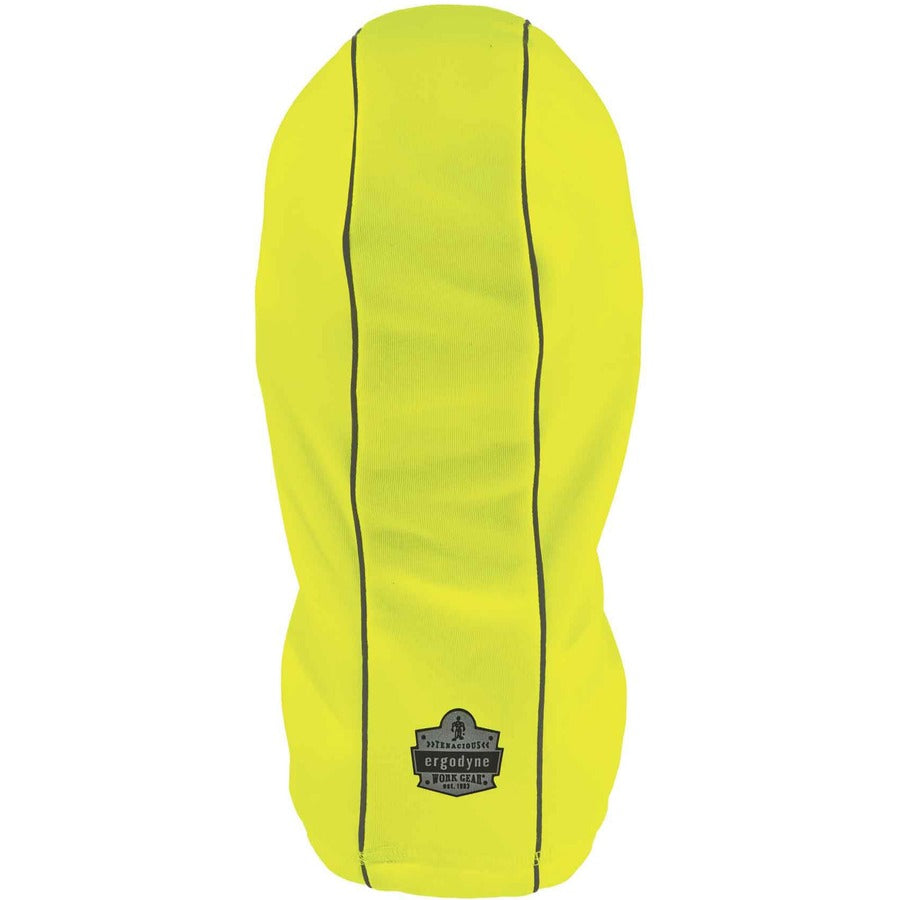 Ergodyne N-Ferno 6821 Balaclava Face Mask - Fleece - Polyester - Lime
