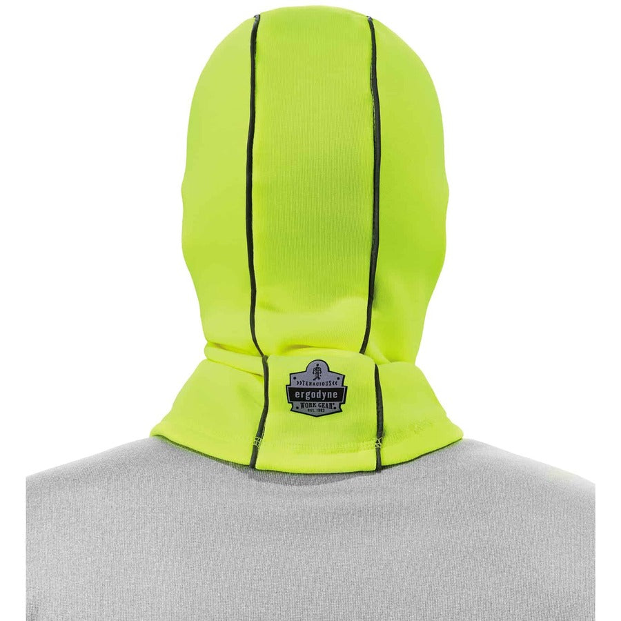 Ergodyne N-Ferno 6821 Balaclava Face Mask - Fleece - Polyester - Lime