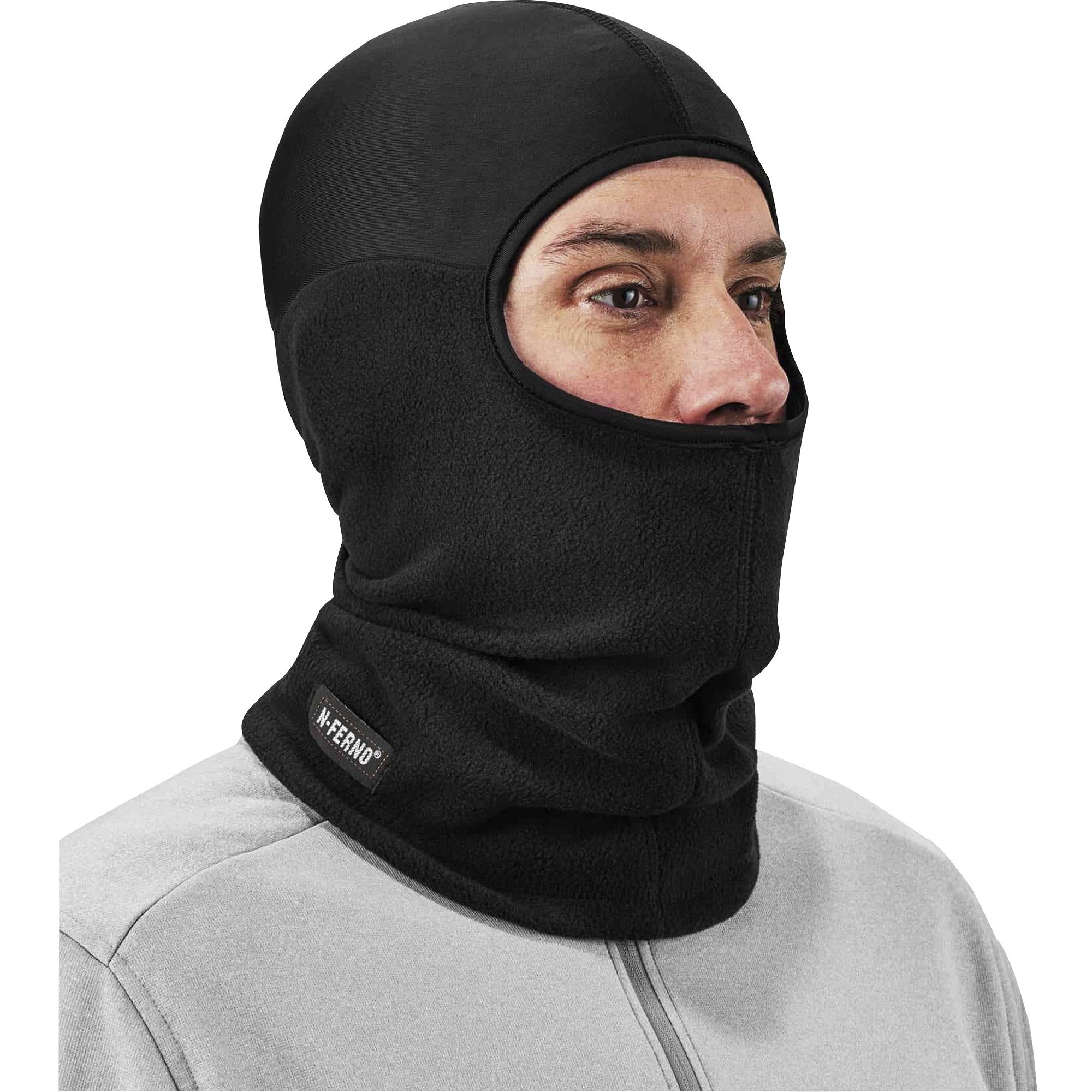 Fleece, Spandex - Black