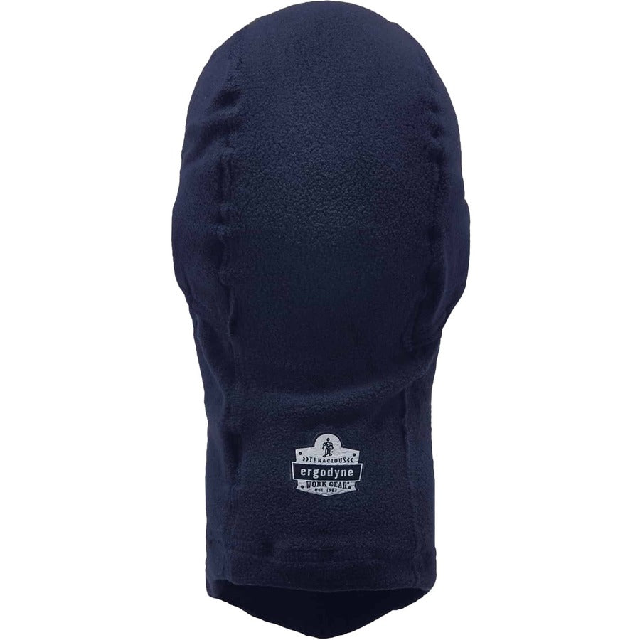 Ergodyne N-Ferno 6823 Balaclava Face Mask - Wind-Proof, Hinged Design - Fabric, Fleece - Navy