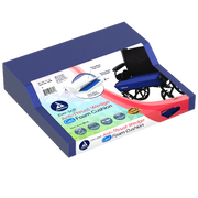 Anti Thrust Wedge Cushion Gel, 20" x 16" x 4" x 2", Multi, 1 Quantity per Box, 4 Boxes per Case (Image for Reference Only – May Not Reflect Exact Size)