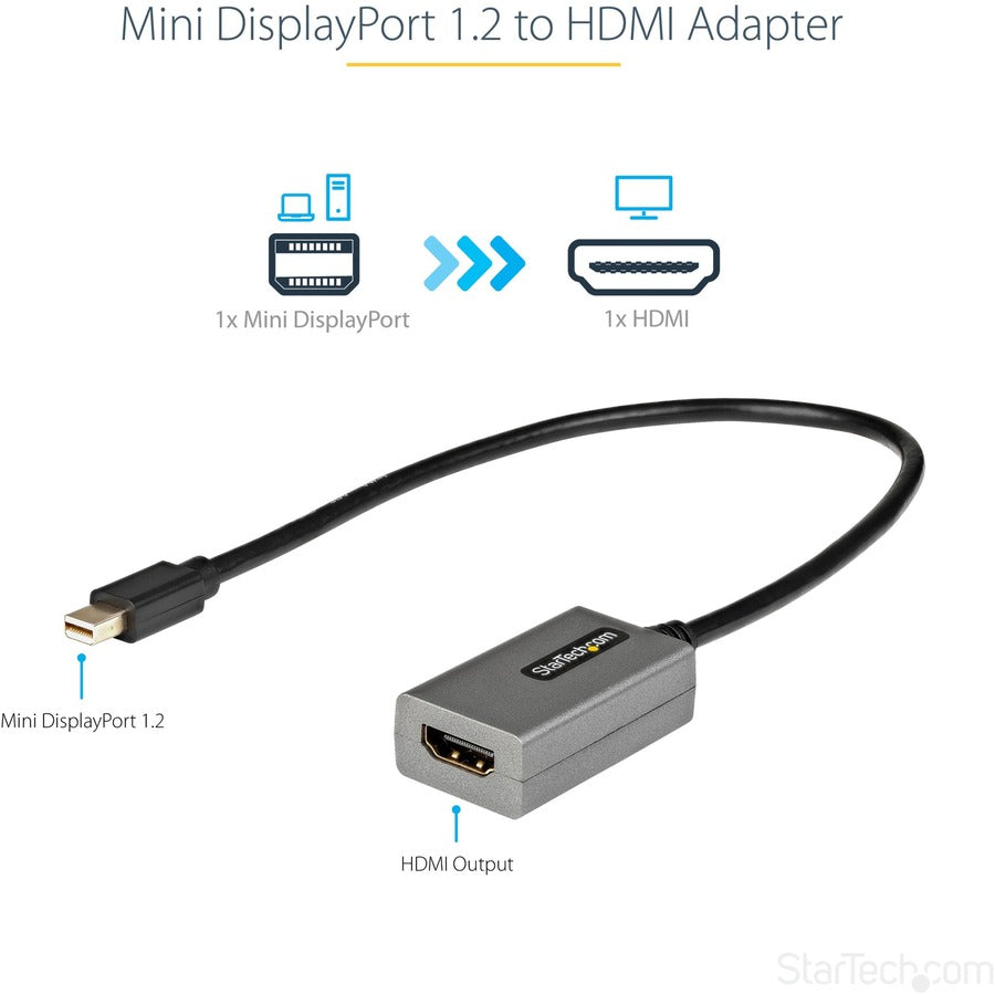 StarTech.com Mini DisplayPort to HDMI Adapter