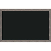 U Brands Magnetic Chalkboard - 36" (3 ft) Width x 24" (2 ft) Height - Decor Rustic Frame - Horizontal/Vertical - 1 Each
