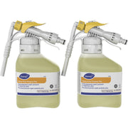 Ready-To-Use - 50.7 fl oz (1.6 quart) - Floral Scent - Heavy Duty, pH Neutral - Yellow - 2 / Box