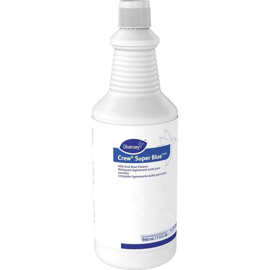 Ready-To-Use - 32 oz (2 lb) - Citrus Scent - Organic - Blue Bottle - 12 / Carton
