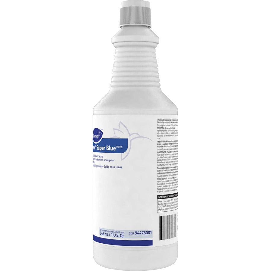 Ready-To-Use - 32 oz (2 lb) - Citrus Scent - Organic - Blue Bottle - 12 / Carton