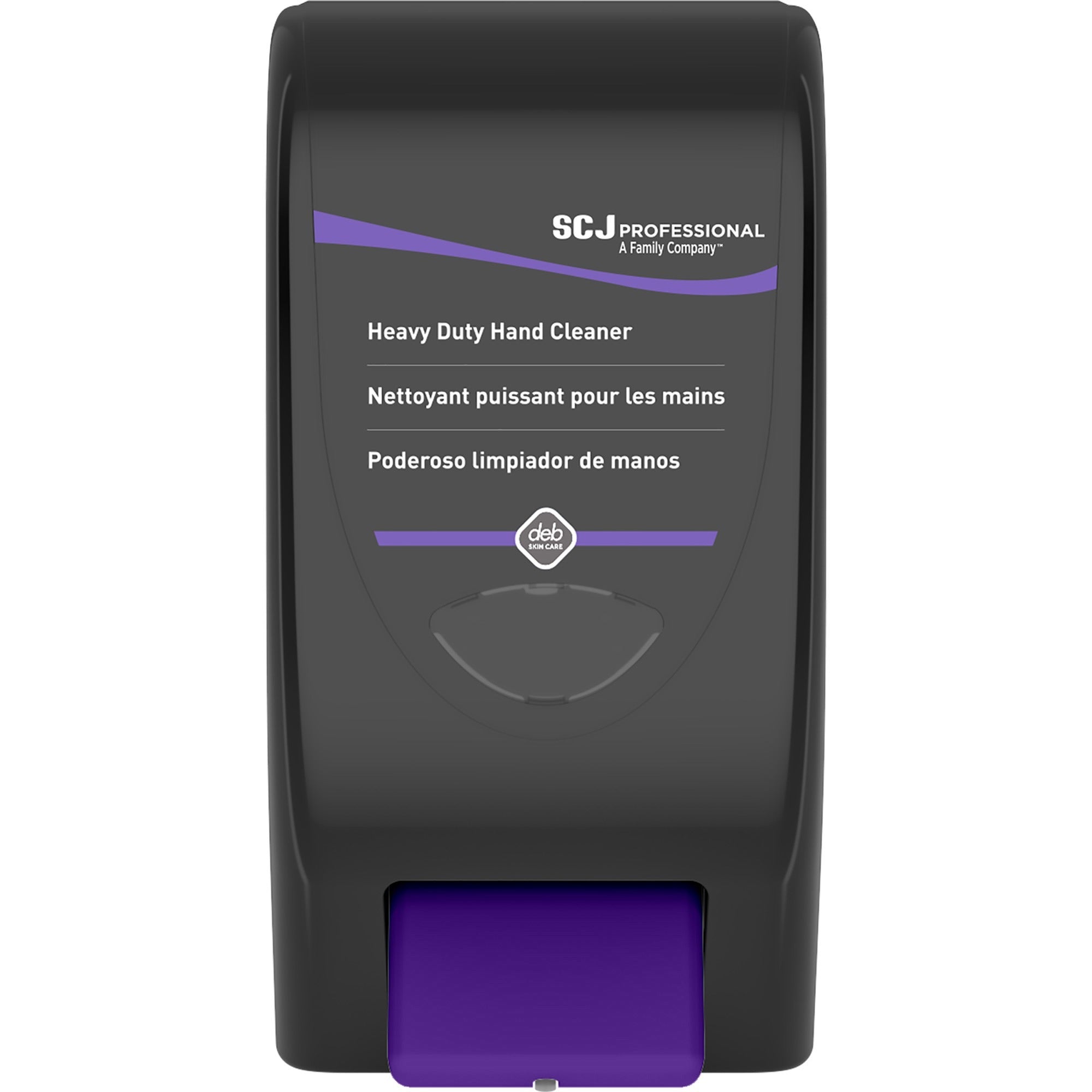 SC Johnson Hand Soap 2000 Manual Dispenser, 1.06 gal Capacity, Durable, Antimicrobial, Locking Mechanism, Black, 1 Each