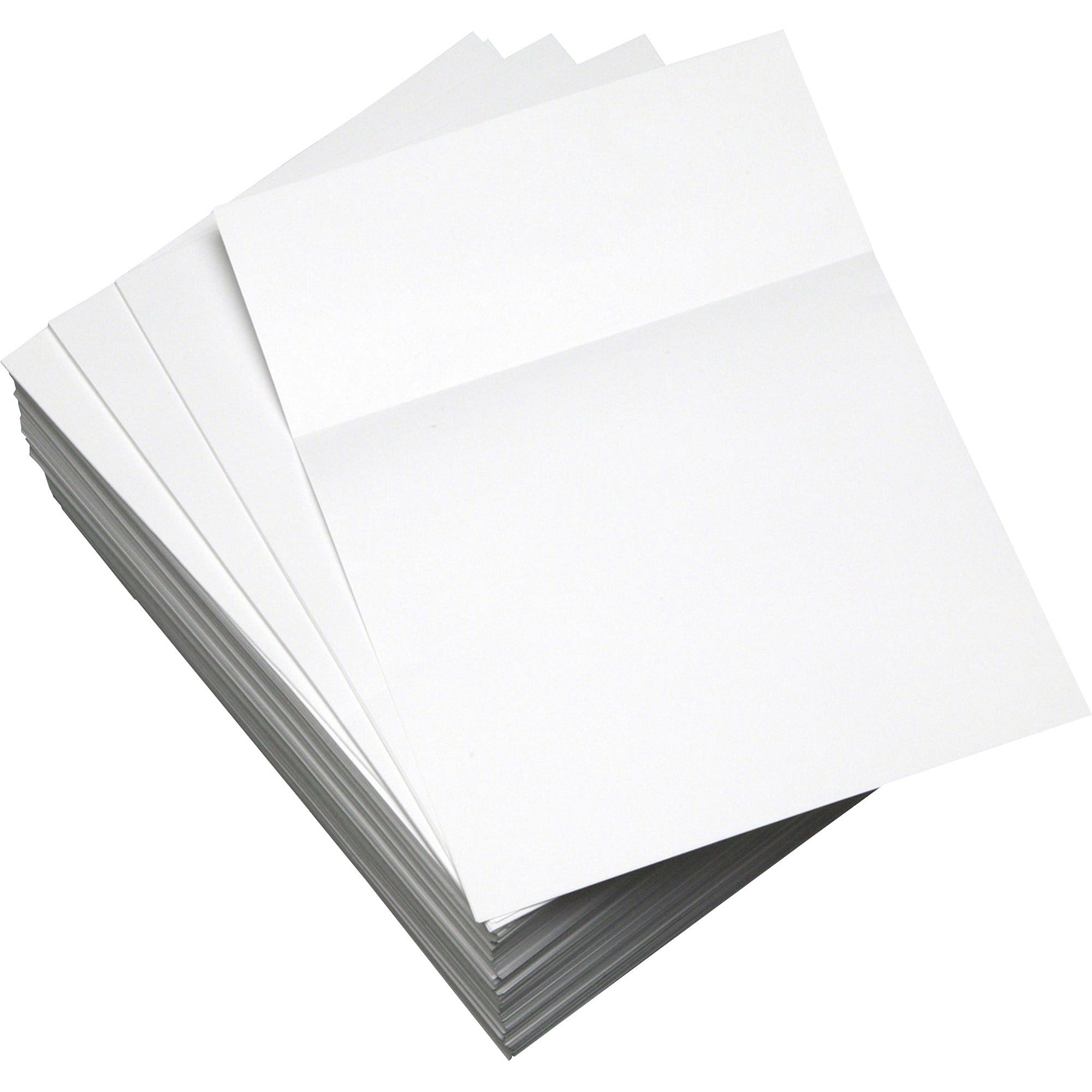Lettermark Punched & Perforated Paper, 8.5" x 11", 20 lb, 92 Brightness, White, Micro Perforated 3-1/2" from Bottom, ColorLok, Acid-Free, 2500 Sheets (500/Ream, 5/Carton)