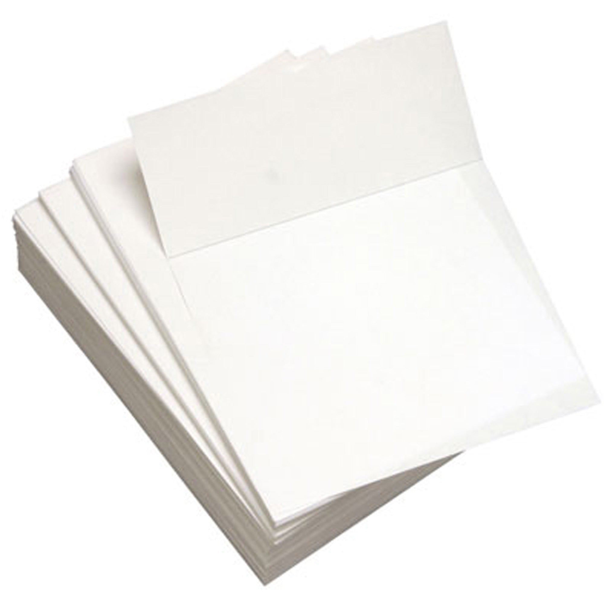 92 Brightness - Letter - 8 1/2" x 11" - 20 lb Basis Weight - 75 g/m² Grammage - Sustainable Forestry Initiative (SFI) - ColorLok Technology, Micro Perforated, Acid-free - White - 2500 Sheets - 500 Sheets per Ream - 1 Carton