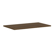 OfficeSource Variant Rectangular Top - 42"W x 24"D (Requires Base) - Modern Walnut