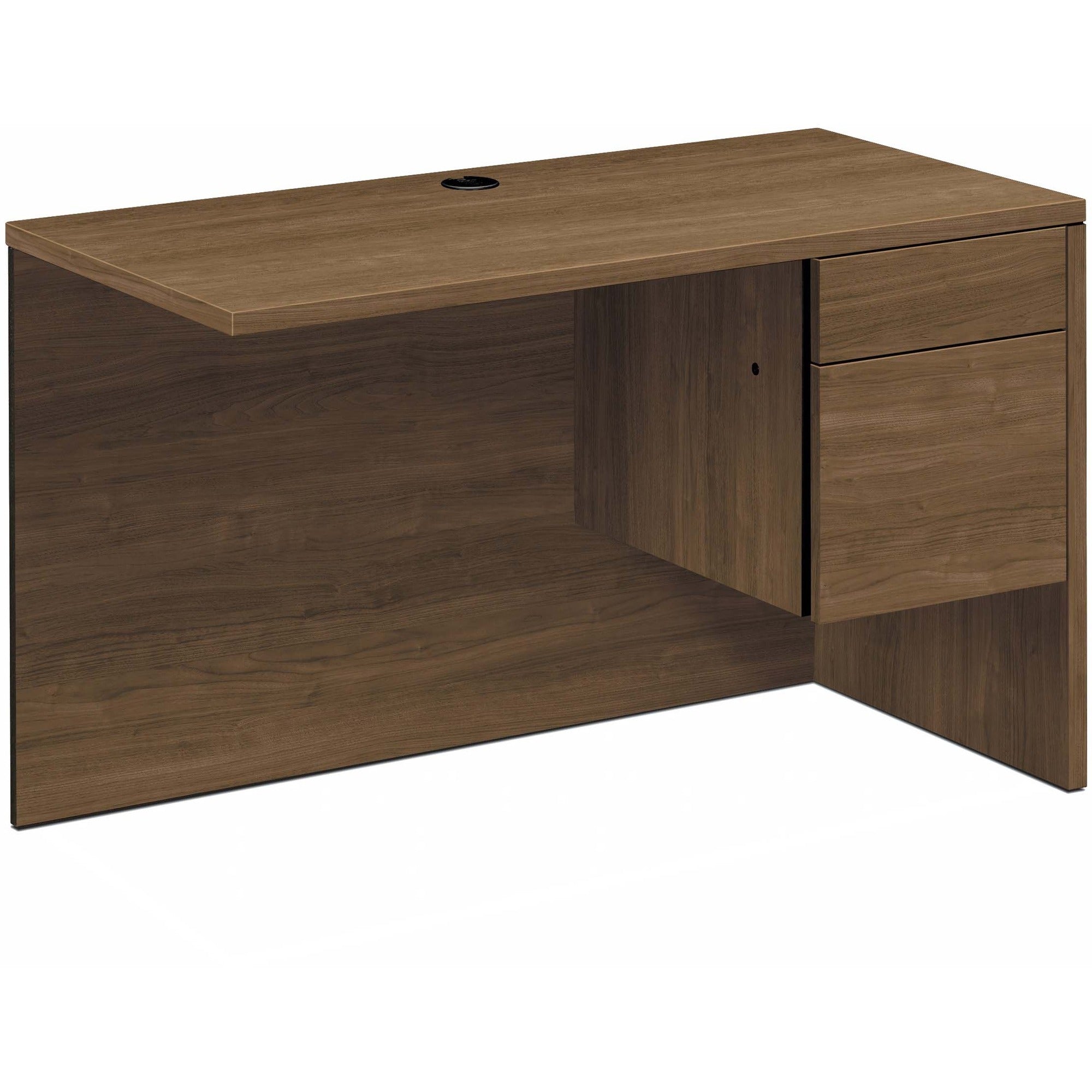 29.5" Height x 48" Width x 24" Depth - Total Drawer(s): 2 - Flat Edge - Finish: Pinnacle, Laminate - 1 Each