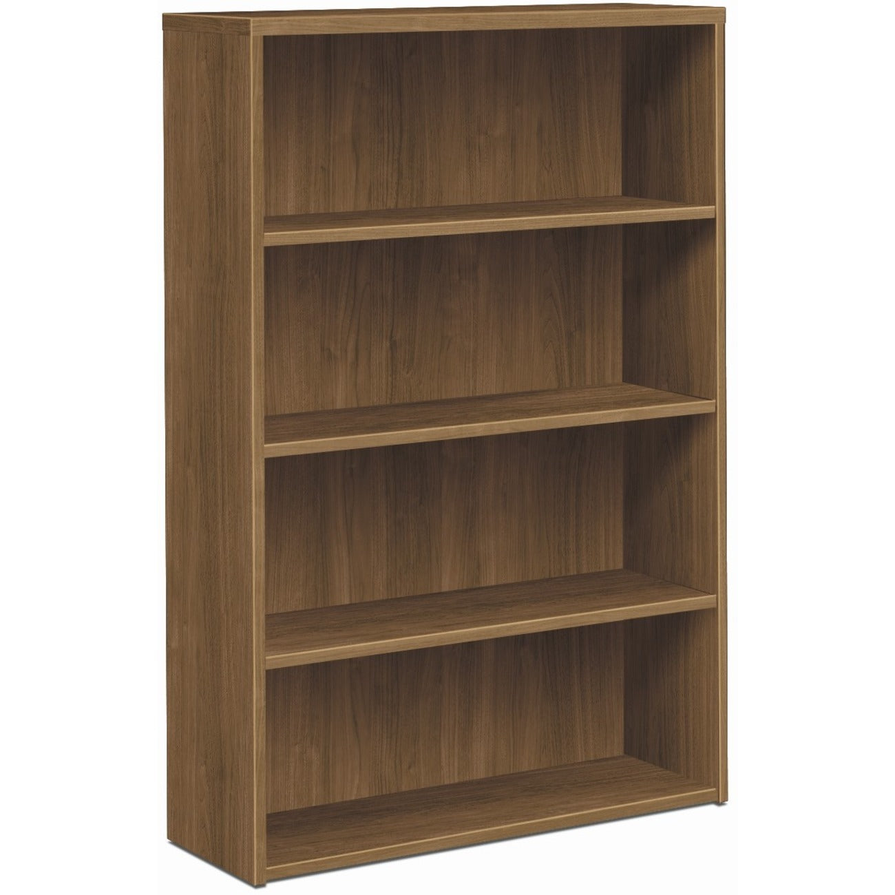 57.1" Height x 36" Width x 13.1" Depth - 4 Shelve(s) - Finish: Pinnacle, Laminate - 1 Each