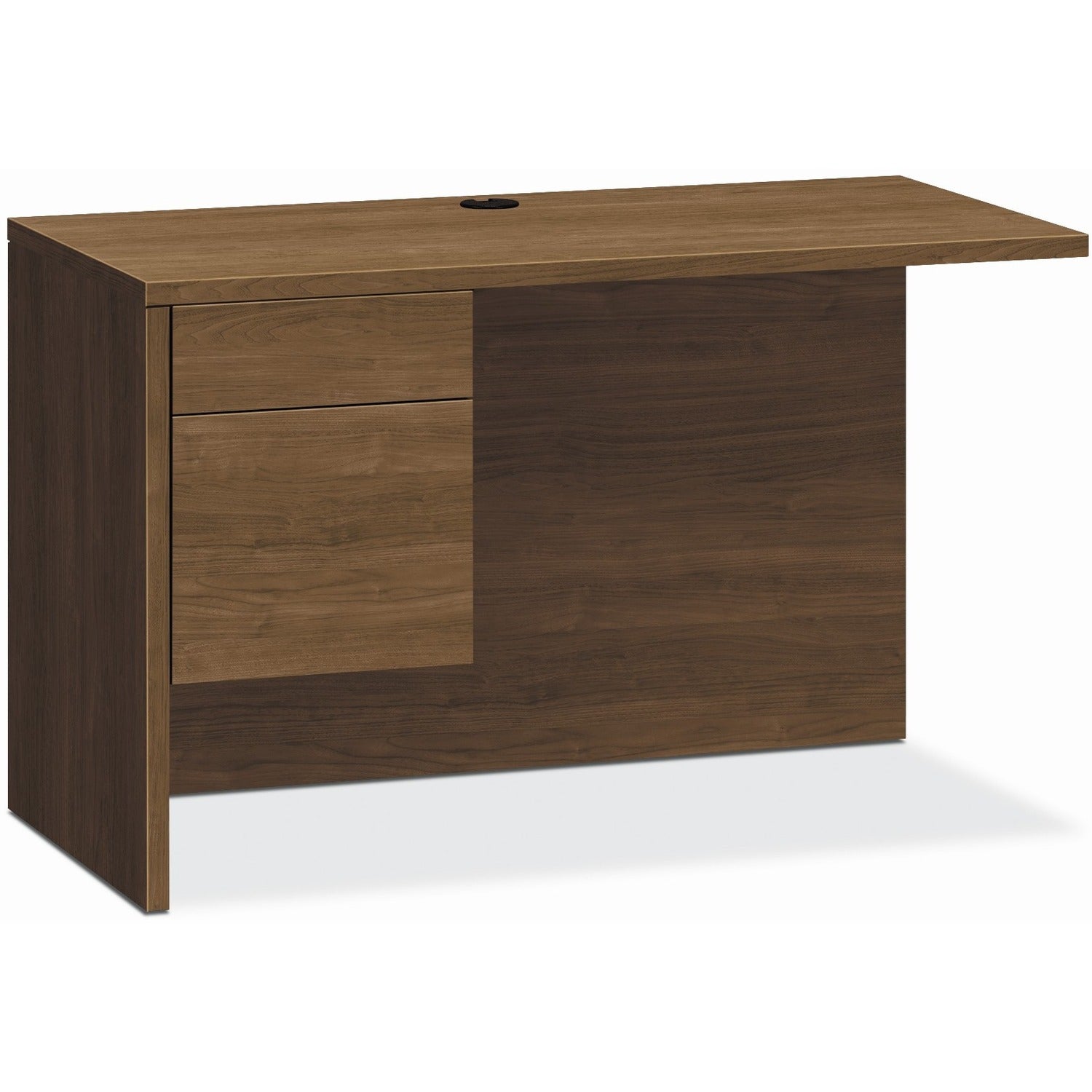 29.5" Height x 48" Width x 24" Depth - Total Drawer(s): 2 - Flat Edge - Finish: Pinnacle, Laminate - 1 Each