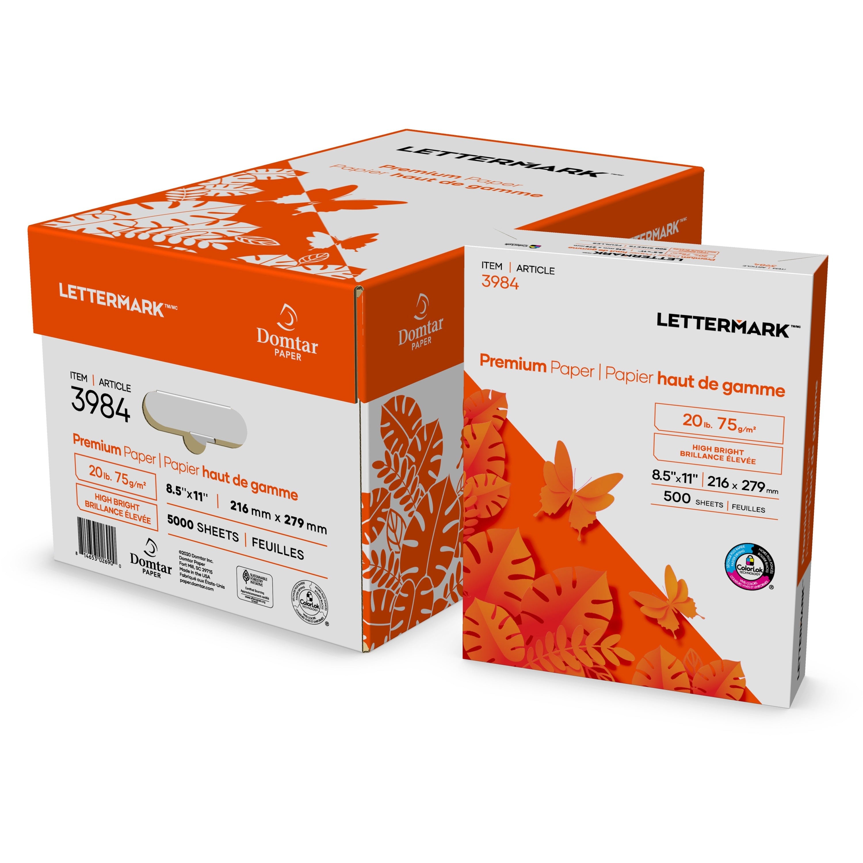 Lettermark Premium Paper - White