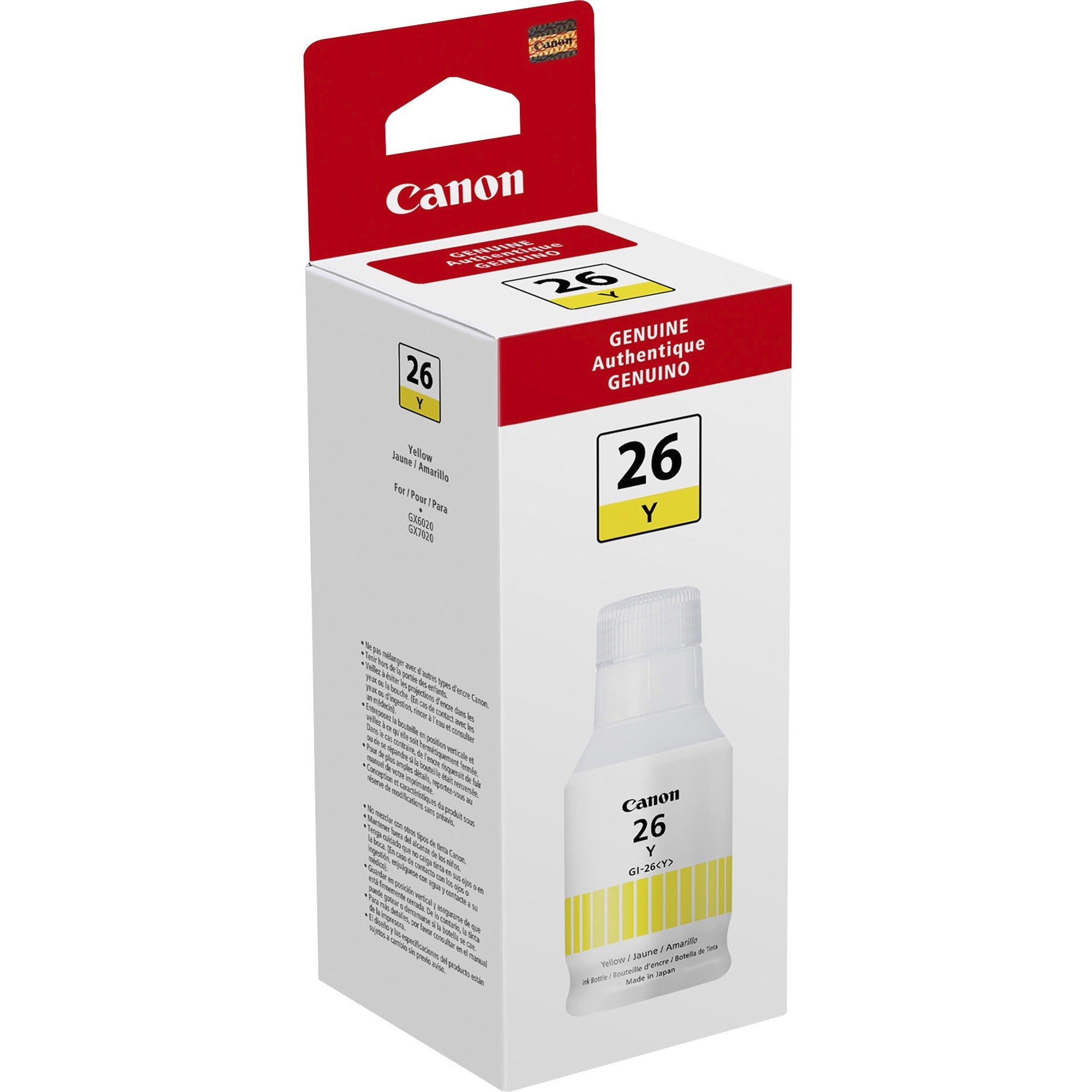 Canon GI-26 Pigment Color Ink Bottle