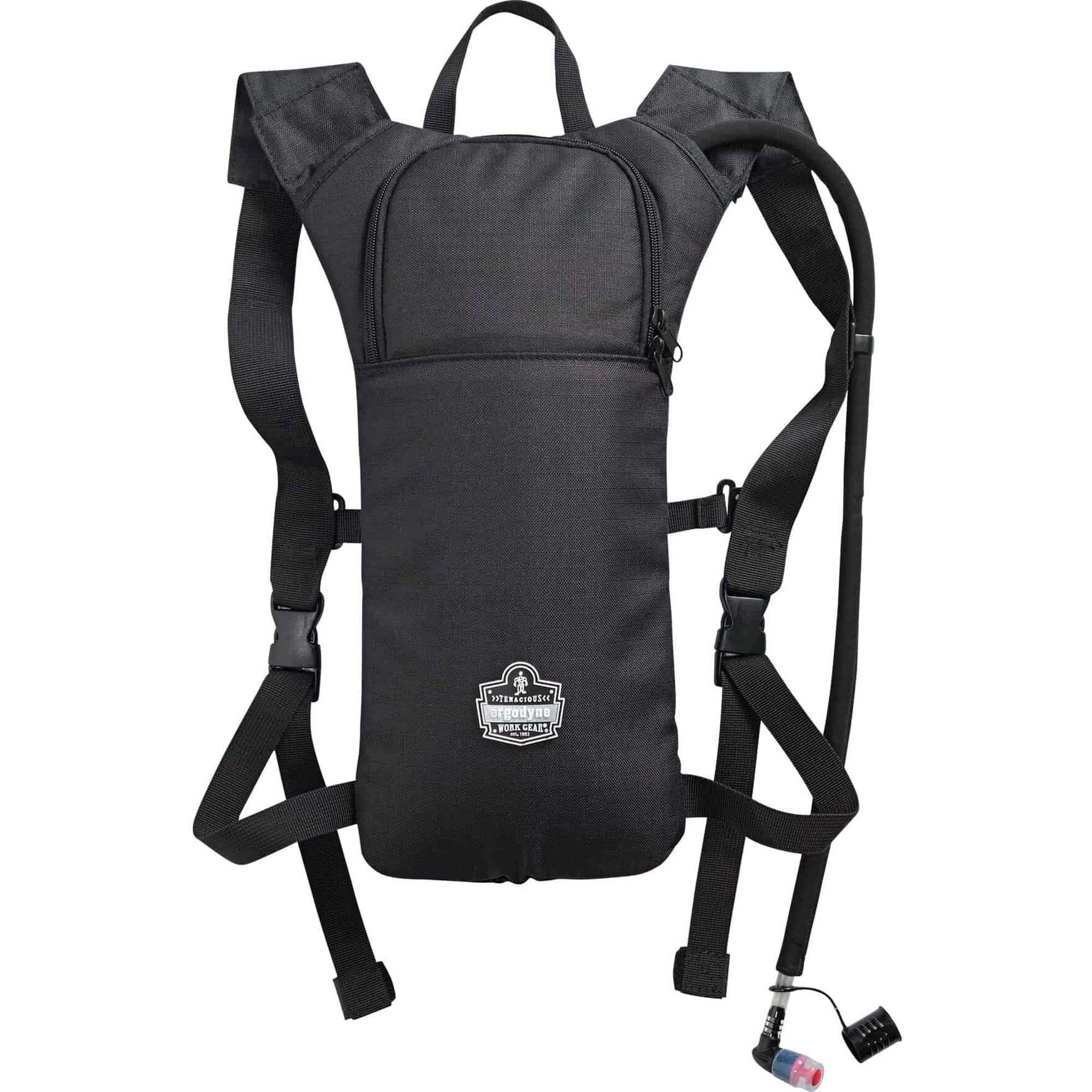 Ergodyne 5155 Low Profile Hydration Pack - 2.11 quart Reservoir - Black