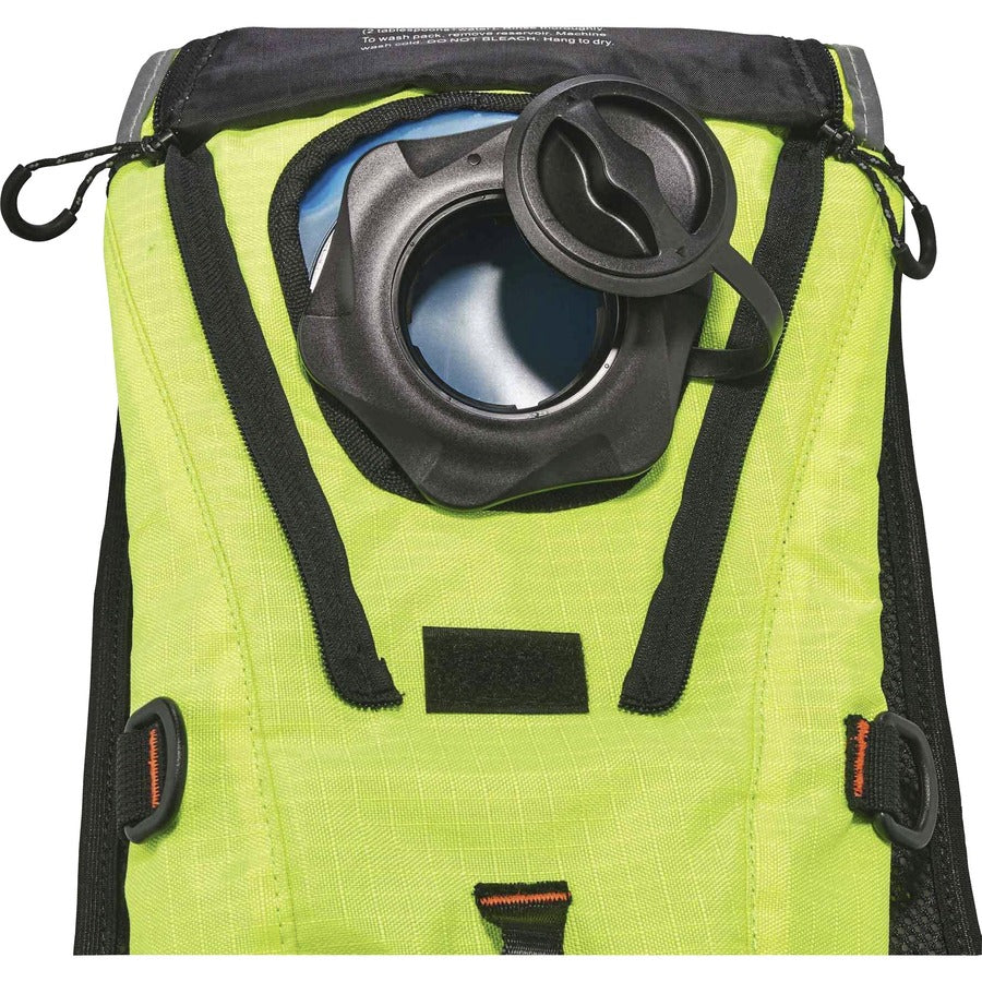 Ergodyne 5156 Premium Low Profile Hydration Pack - 3.17 quart Reservoir - Lime