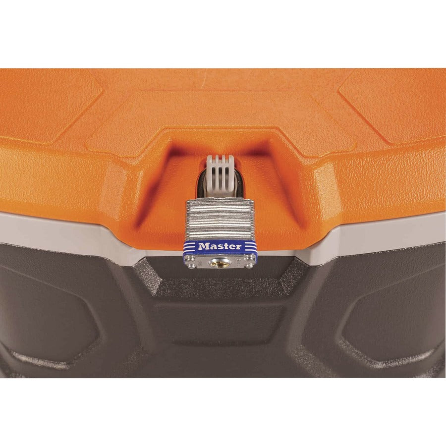 4.25 gal - 18 Can Support - Orange, Gray - Fabric