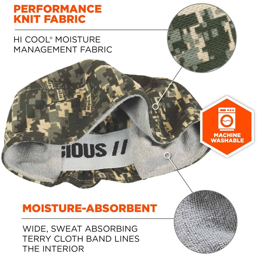 Fabric, Elastic - Camouflage