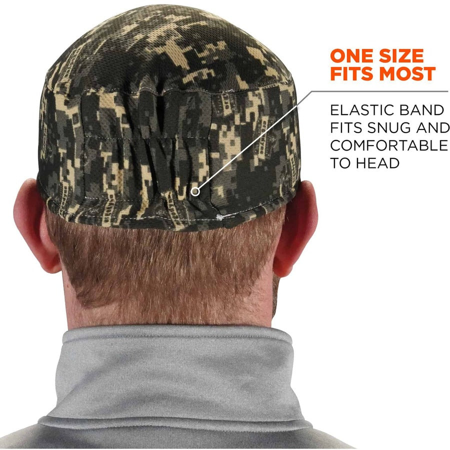 Fabric, Elastic - Camouflage