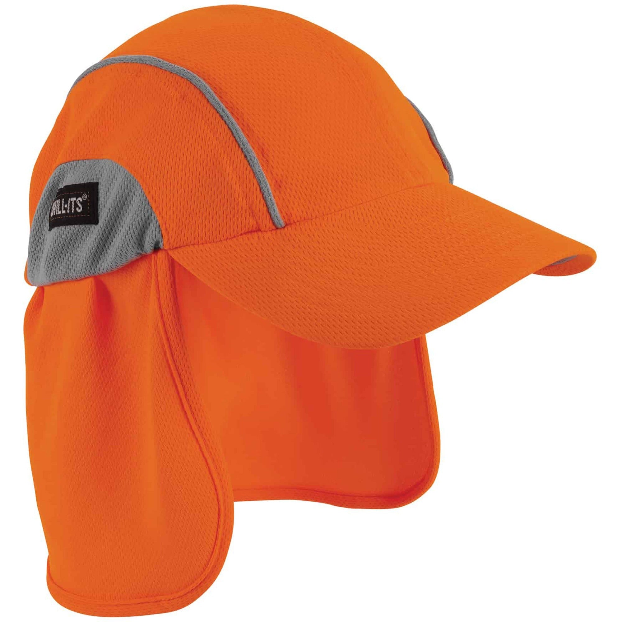 Ergodyne 6650 High-Performance Hat with Neck Shade - Orange