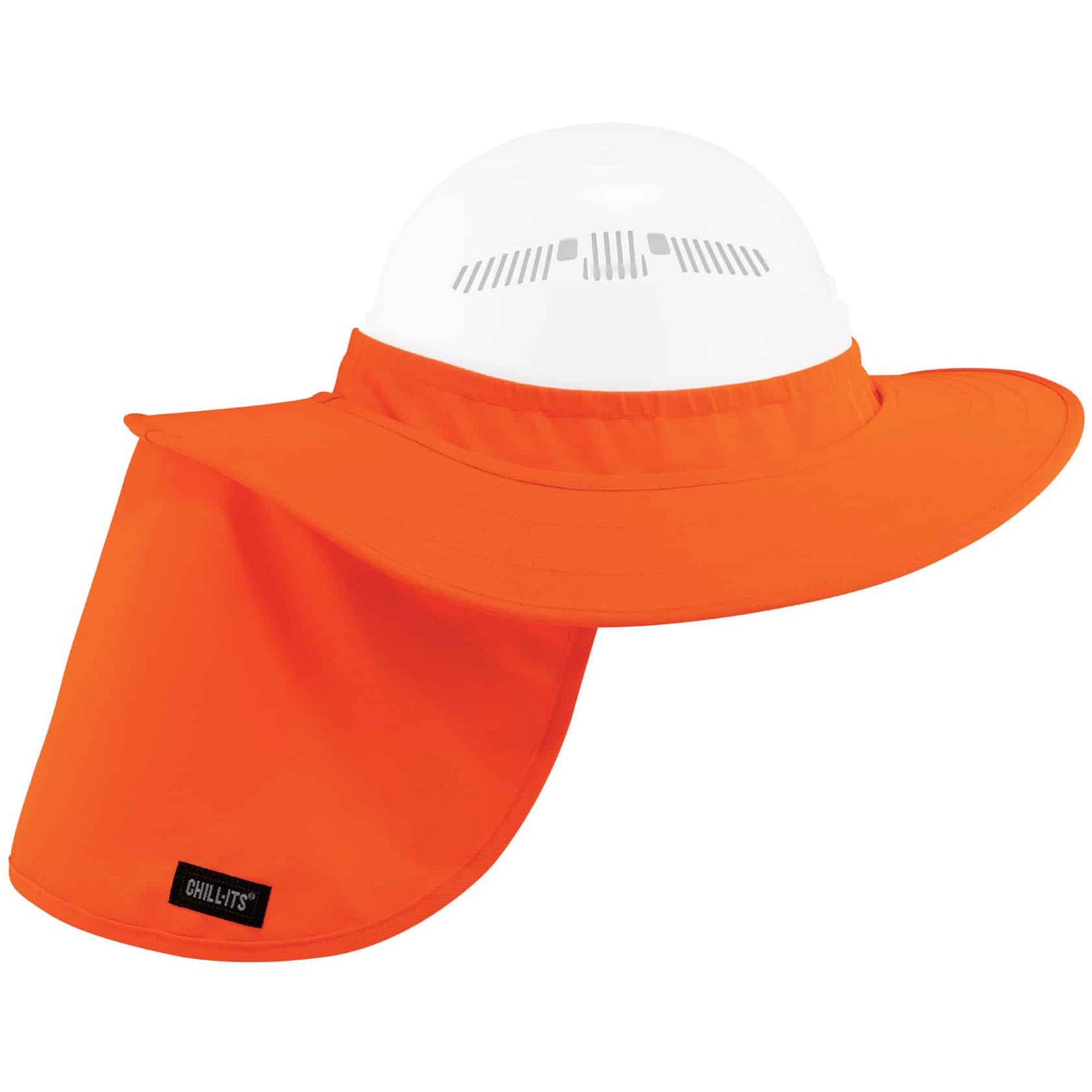 0.4" Width x 14.1" Height x 16.8" Length - Orange - Elastic, Plastic, Polyester - 1 Each