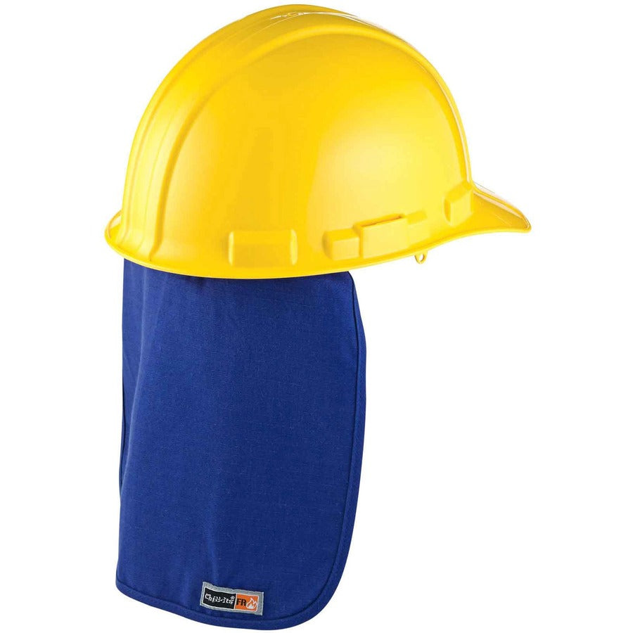 9.5" Height x 0.5" Width - Blue - Modacrylic, Cotton, Fabric - 6 / Carton