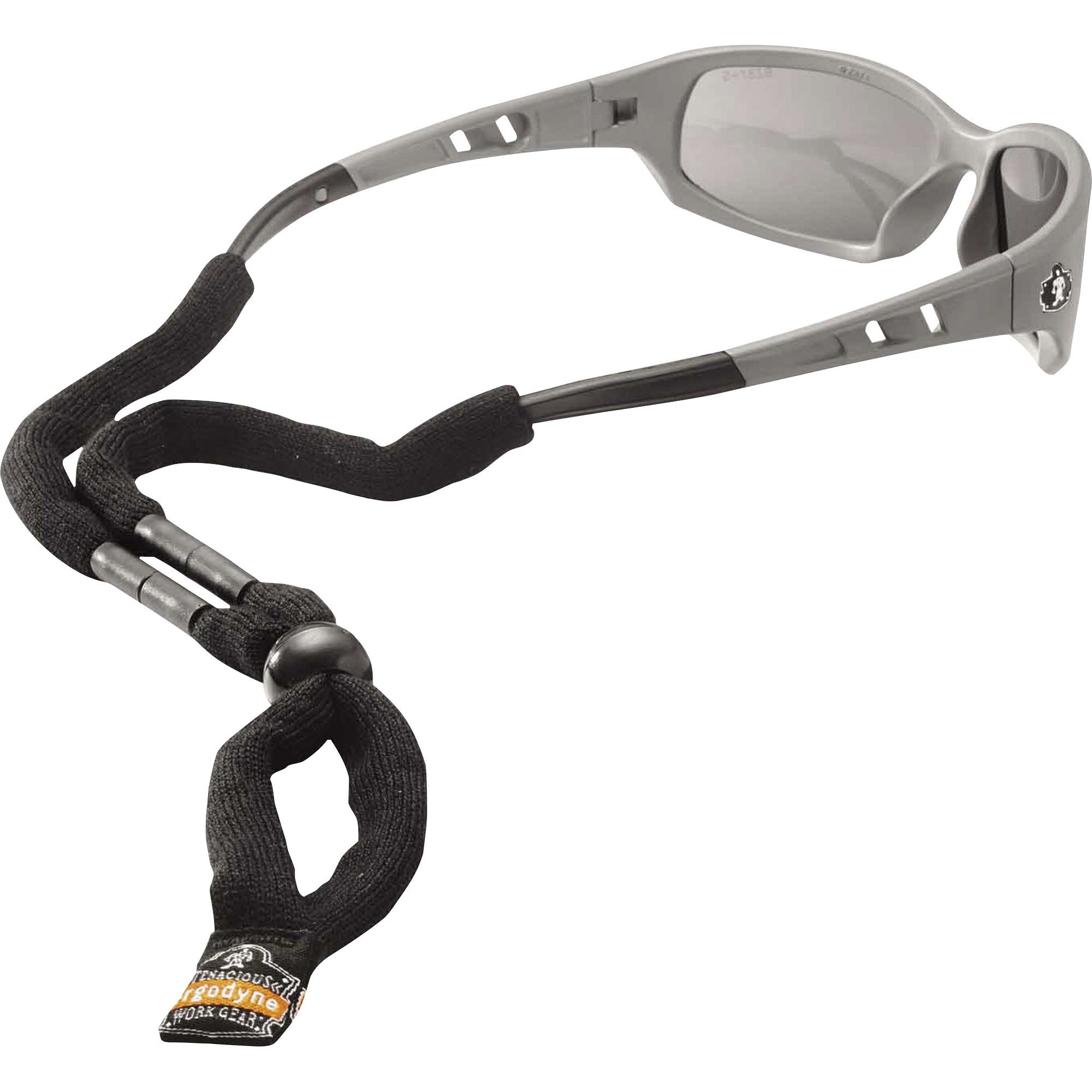 Adjustable - 0.3" Height x 1.5" Width x 13" Length - Black - Cotton - 6 / Carton