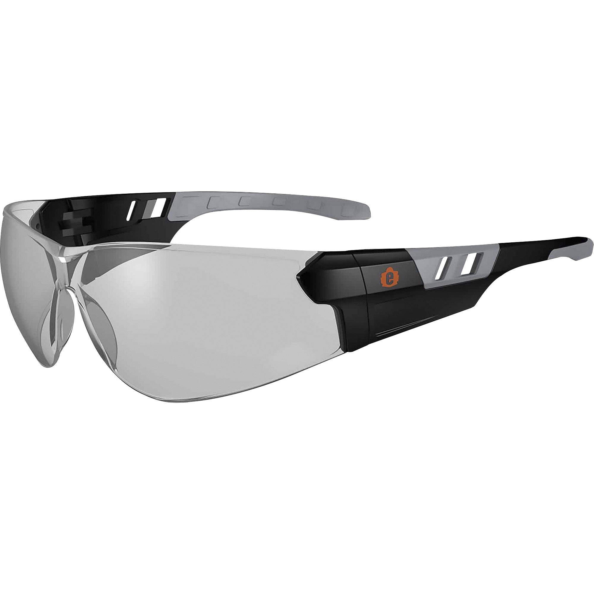 Recommended for: Indoor/Outdoor - Eye Protection - Matte Black - Anti-fog, Lightweight, Rimless, Impact Resistant, Anti-scratch, Durable, UV Resistant, Slip Resistant, Flex-Point Temple, Frameless - 1 Each