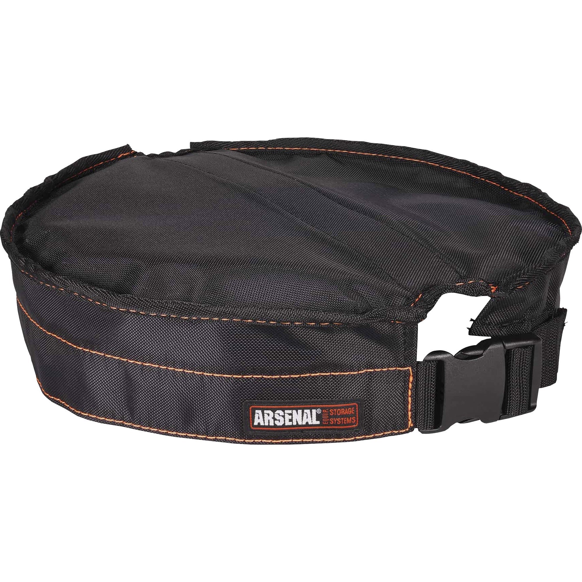 18" Width x 4" Height x 12.5" Diameter - Black - Nylon, Polyester - 1 Each