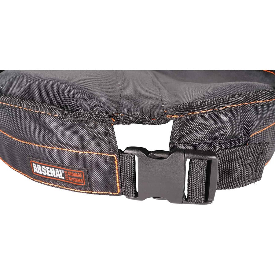 18" Width x 4" Height x 12.5" Diameter - Black - Nylon, Polyester - 1 Each