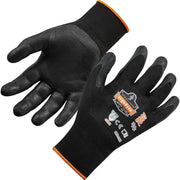 Ergodyne ProFlex 7001 Abrasion-Resistant Nitrile-Coated Gloves, XXL, Black, Touchscreen Capable, Seamless, Machine Washable, 0.75" Thick, 9.25" Length, 2/Pair, 12 Pairs/Bag