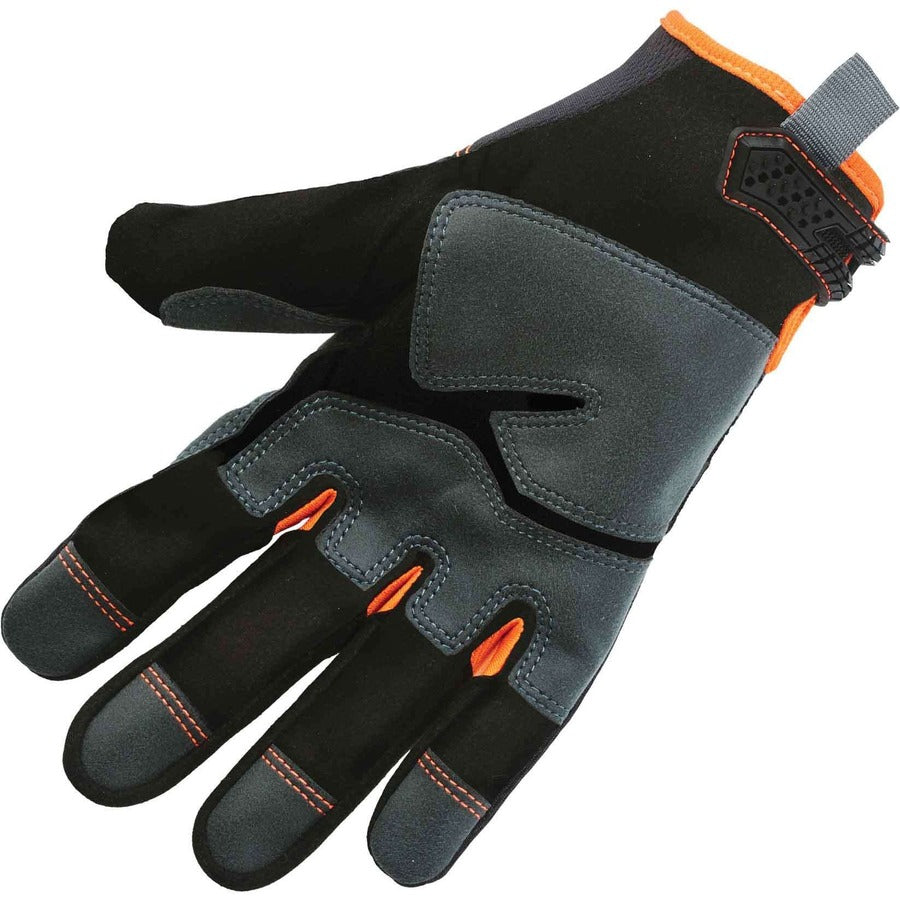 Ergodyne ProFlex 810 Reinforced Utility Gloves, Extra Large, Black, 2" Thick, 13" Length, Thermal Protection, Abrasion Resistant, Breathable, Reinforced Palm & Thumb, 2 Pairs