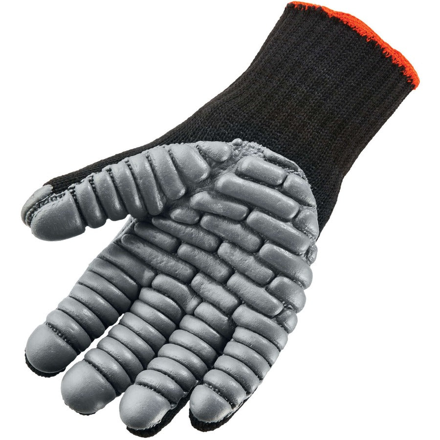 Ergodyne ProFlex 9000 Lightweight Anti-Vibration Gloves, Medium, Black, 3.50" Thick, 13.50" Length, 2 Pairs